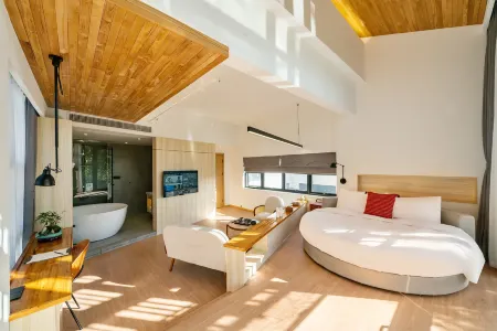 Zizai 25 Designer Boutique Homestay (Shanghai Zhujiajiao Ancient Town) Отели рядом с достопримечательностью «Taohua Island»