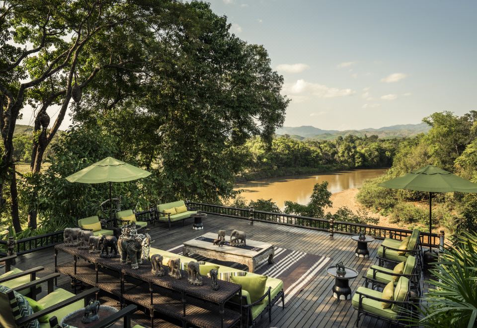 Four Season Tented Camp Golden Triangle Over view