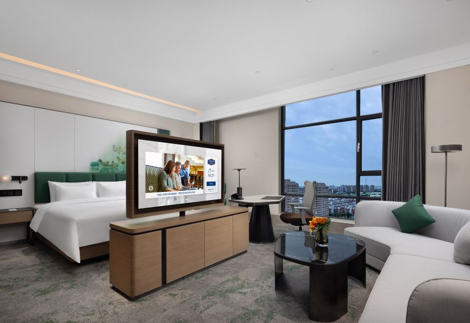 햄튼 바이 힐튼 카슈가르의 체육관(Happy Gym) 모습