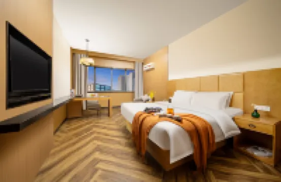 長沙五一広場橙果ホテル（長沙站地下鉄駅） 長沙のホテル