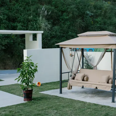 Space KONGEE·Family Pool Stream Tracing Designer Aesthetic Villa (Anji Yun Shang Grassland Resort)