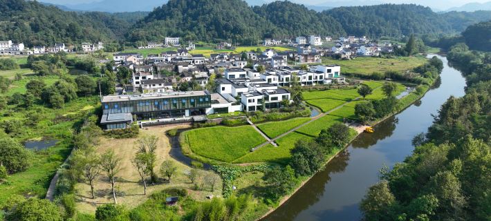 黄山休寧田居里藝術リゾートVilla Hotel 休寧のホテル