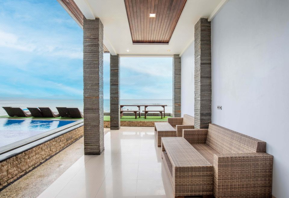 Barton Beach Inn의 깔끔한 객실 내부