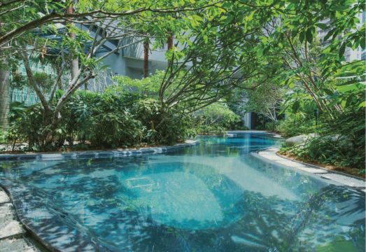 The Mews KLCC 거실 공간