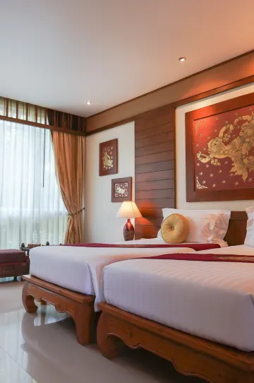 ห้องดีลักซ์ เตียงเดี่ยว 2 เตียง