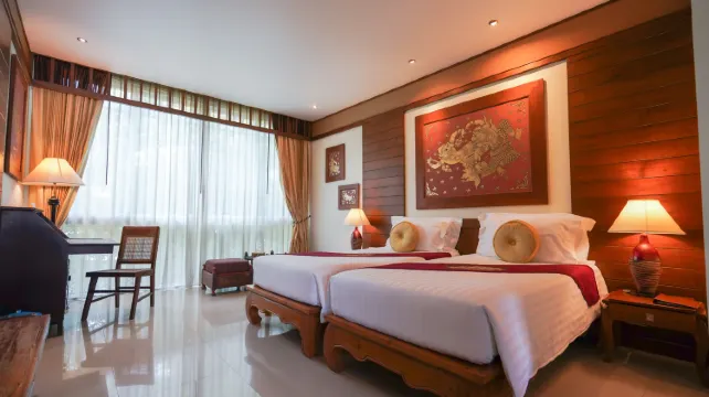 ห้องดีลักซ์ เตียงเดี่ยว 2 เตียง