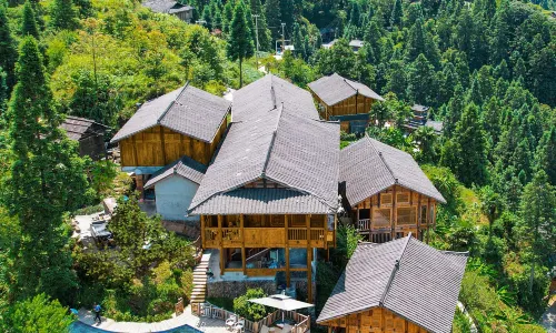 Moon Mountain Residence | Panoramic Luxury Villa in Jiayi Miao Village