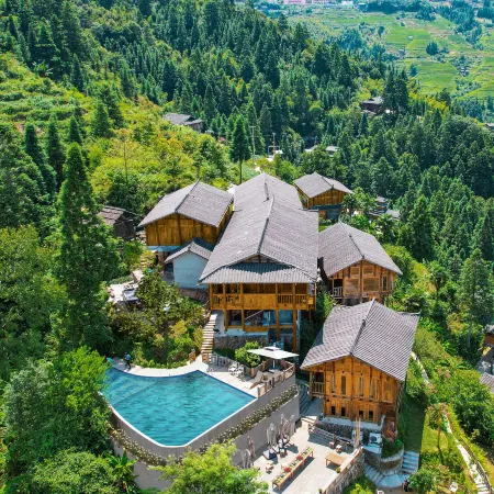 Moon Mountain Residence | Panoramic Luxury Villa in Jiayi Miao Village
