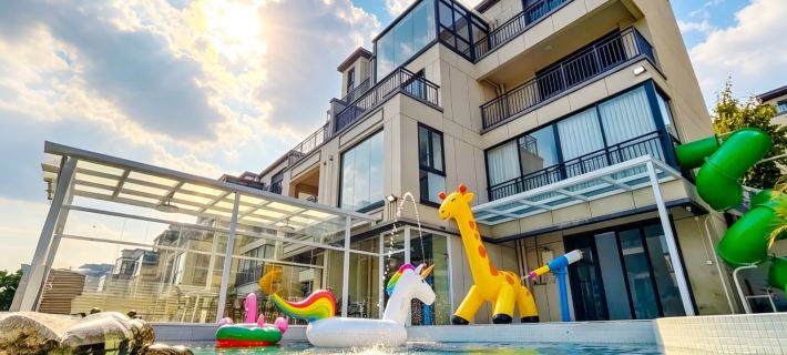 Heron Villa - Aesthetic Design Pool Villa (Foshan Gaoming Heron Lake Resort) Hotel a Foshan