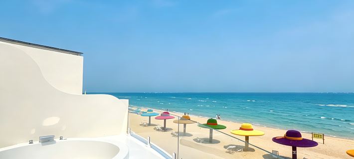 Beidaihe Azure Coast Lanshe Homestay Отели в г. Циньхуандао