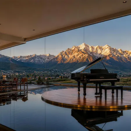 Lán·Shanying | Sky Terrace & Private Hot Spring · Panoramic Snow View (Baisha Old Town)