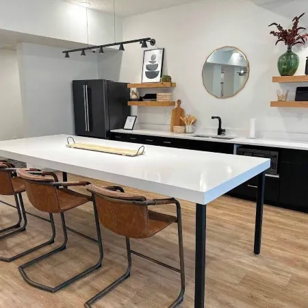 A luxury one bedroom apartment