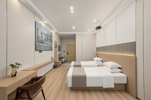 Yuehu L Luxury Hotel (Xi'an Xianyang International Airport High-speed Railway North Station Branch) - Wifi