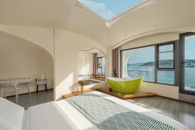 Dali Nanfeng Yiyu Seaview Hotel Santorini Các khách sạn ở Erhai Haidong Scenic Area