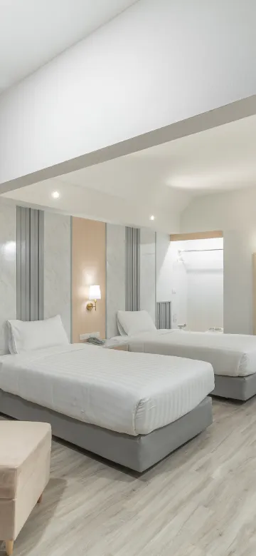 ห้องดีลักซ์ เตียงเดี่ยว 2 เตียง