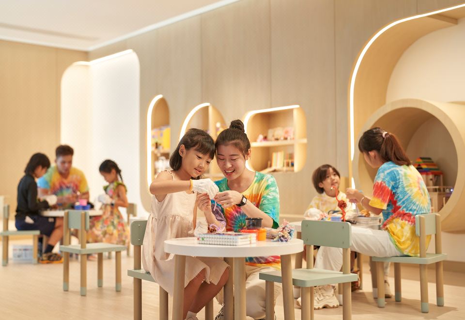 싼야 톈리완 하얏트 리젠시 호텔의 수영장 전경