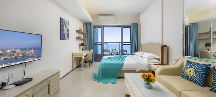 Haishe·Seaview Homestay (Haihua Island No.3 Island Branch) Отели в г. Данчжоу