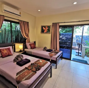 วิลล่าหรูพร้อมห้องครัวเล็ก