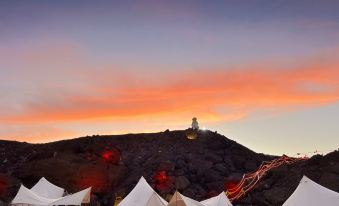 Martian campsite in the Ulanqab Mountains