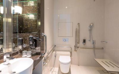 1クイーンサイズベッド スタンダード アクセシブル 最上階 ホリデイ・イン エクスプレス シンガポール クラークキーの写真