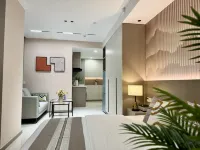 Lecenghui Apartment (Yiyuan Road) - مطابخ