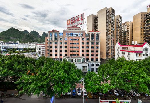 金港酒店（贺州市政府爱莲湖公园店）外景图