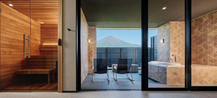 Mt Fuji View and Private Sauna Ryokan Shizuku(No accommodation for 12 years old and below) Hoteles en Yamanakako