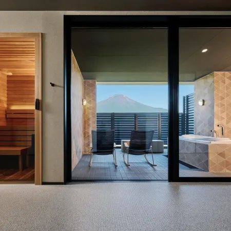 Mt Fuji View and Private Sauna Ryokan Shizuku(No accommodation for 12 years old and below)