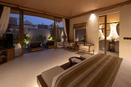 Ubud Mas Glamping Luxury Tent Отели рядом с достопримечательностью «Ubud Kajeng Rice Fields Walk»