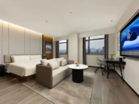 Atour Hotel, Jiehe Scenic Area, East Station of High-Speed Railway, Dezhou Hoteles en Dezhou