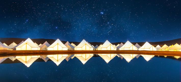 Zhongwei Shapo Tou Desert Wilderness Desert Stargazing Inn โรงแรมในจงเหว่ย