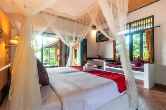 Umasari Rice Terrace Villa by Agata Отели рядом с достопримечательностью «Kantor Perpustakaan Pemerintah Kabupaten Badung»