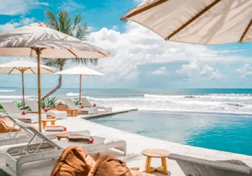 Bali Beach Glamping Hotels in Tanah Lot