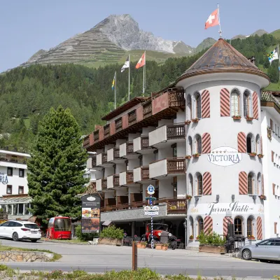 Turmhotel Victoria Davos Hoteles cerca de Estación de tren Davos Dorf