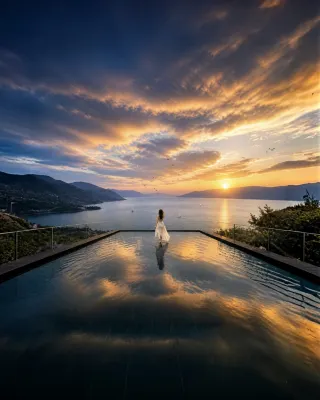 Elephant Study • Cliff Sea View Truffle Hot Spring Boutique Hotel (Fuxian Lake Scenic Area)