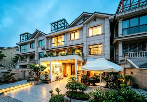 Anji Lulanju · Art Coffee Theme Villa Light Luxury · Coffee · Leisure · Vacation Boutique Stay - bar