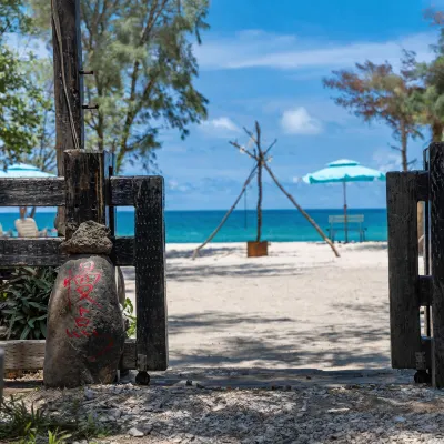 Weizhou Island Slow Art Homestay (Dishui Danping Beach Store) - con vistas al mar