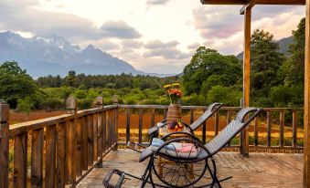 Township Qiyuan Relax·Lanshan Unique Snow Mountain Panoramic Star