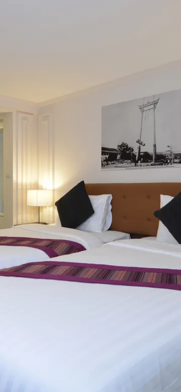 ห้องซูพีเรียร์ เตียงเดี่ยว 2 เตียง