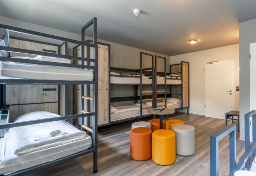 A&O 베를린 하우프트반호프 객실