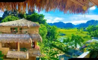Hang Mua Bamboo Homestay Hotel di Ninh Tiến