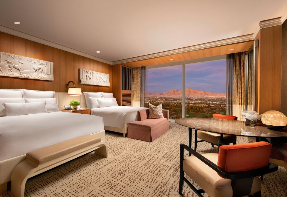 앙코르 앳 윈 라스베이거스 객실 내부 모습