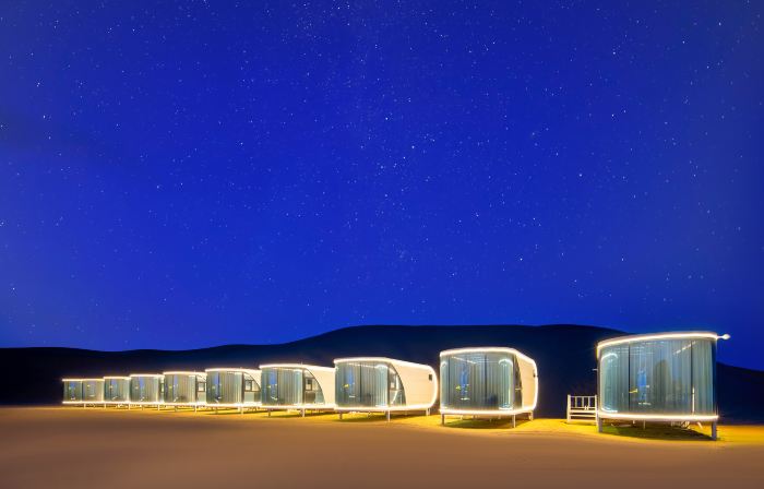 Zhongwei Shapo Tou Desert Wilderness Desert Stargazing Inn