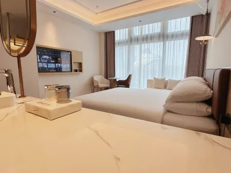 Kaiying City Hotel (Suzhou North High-Speed Railway Station Wuyue Plaza) Отели рядом с достопримечательностью «Soochow University(Yangchenghu Campus)»