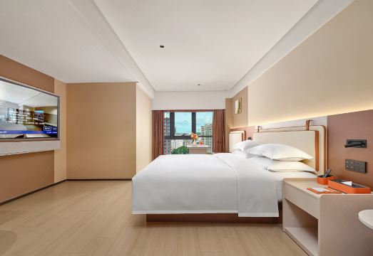 선전 지하철역 인근 전경