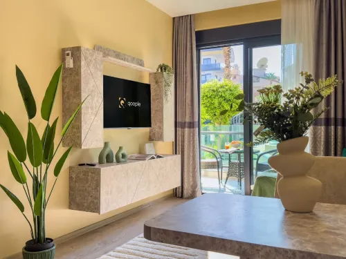 Apartment 1+1 Qoople Legend A4 100 m from the sea - สระว่ายน้ำส่วนตัว