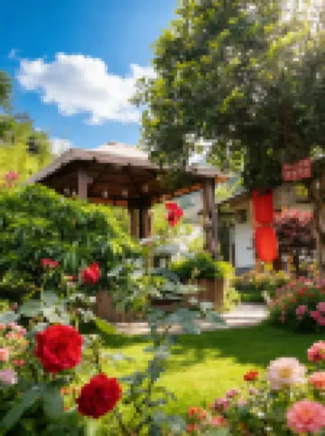 Shaoshan Love Shaoshan Talk · Mountain Scenery Courtyard Resort Garden B&B