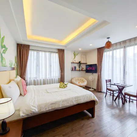 T98 Westlake Quang An - Tay Ho Center Garden View Studio! Отели рядом с достопримечательностью «Тайхо»
