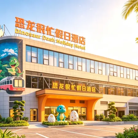 Dinosaurs are busy Holiday Inn (Zigong Fangte Dinosaur Kingdom)