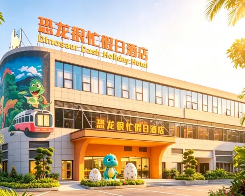 恐龍很忙假日飯店(自貢方特恐龍王國店) 自貢住宿飯店
